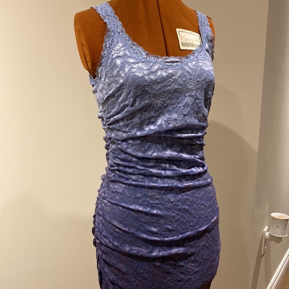 Blue Ombré Lace Bodycon Dress🦋🪁 - Picture 2 of 9